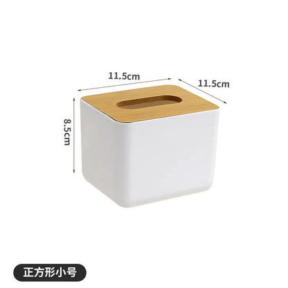 1pc Tissue Box Holder, Desktop Tissue Holder, Decorative Tissue Holder, Kitchen Bedroom Living Room Dining Room, Home Decor