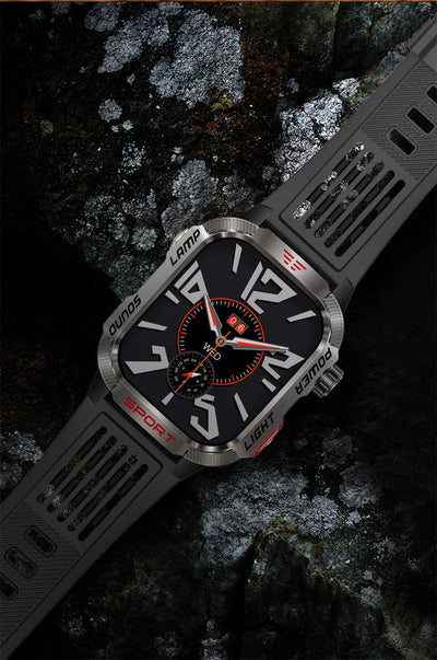 Waterproof Military GPS Smart Watch With Bluetooth Call - Smarsty