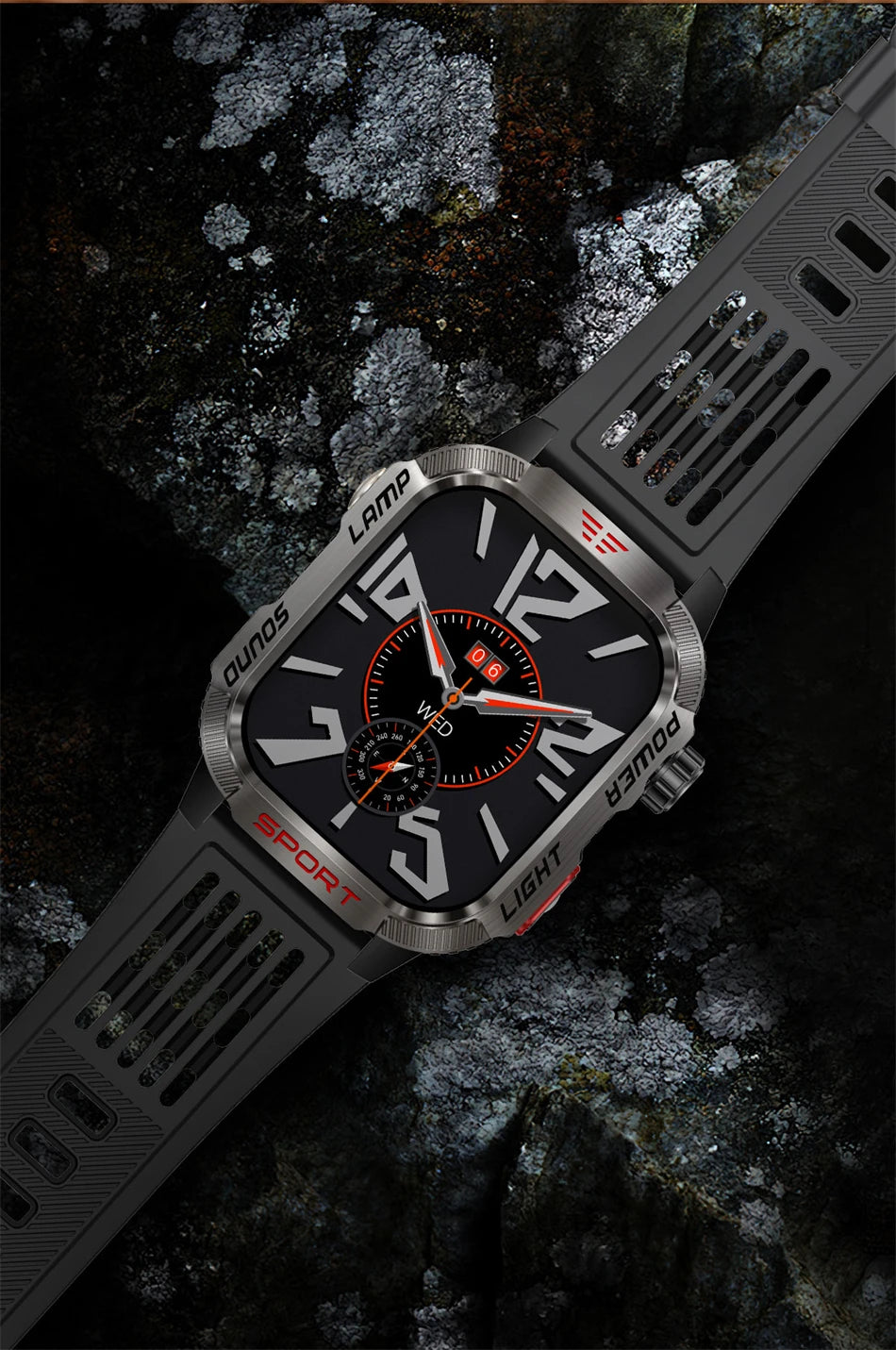 Waterproof Military GPS Smart Watch With Bluetooth Call - Smarsty