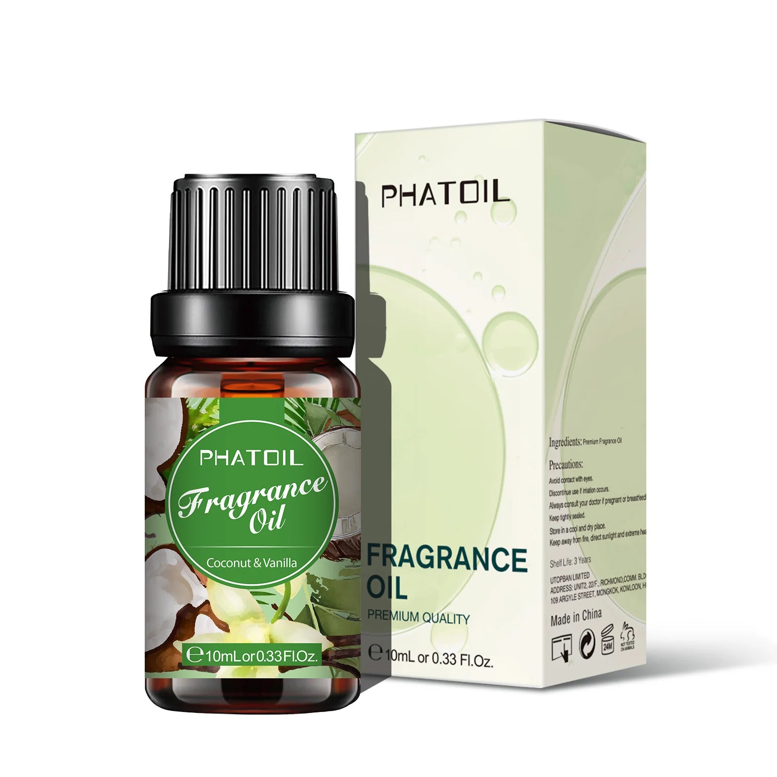 PHATOIL Coconut Vanilla Coffee Fragrance Oil for Candles - Smarsty