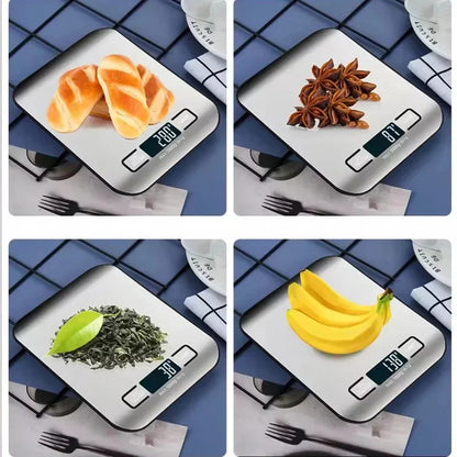 Digital Kitchen Scale with LED Display for Accurate Weighing - Smarsty