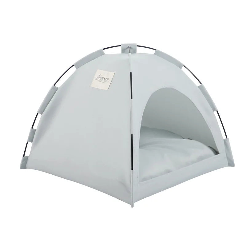 Foldable Cat Tent Bed for All Seasons - Smarsty