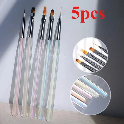 Professional Nail Art Liner Brushes for Precision Designs - Smarsty