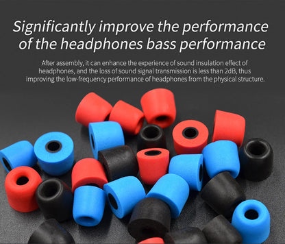 KZ Memory Foam Ear Tips for Ultimate Comfort and Noise Isolation - Smarsty