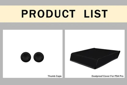 Soft Dustproof Cover Case for PS4 Slim Pro - Smarsty