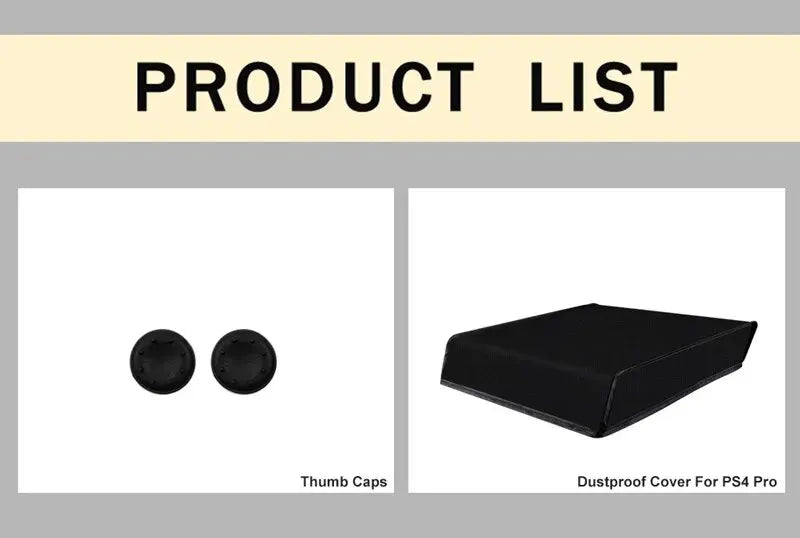 Soft Dustproof Cover Case for PS4 Slim Pro - Smarsty