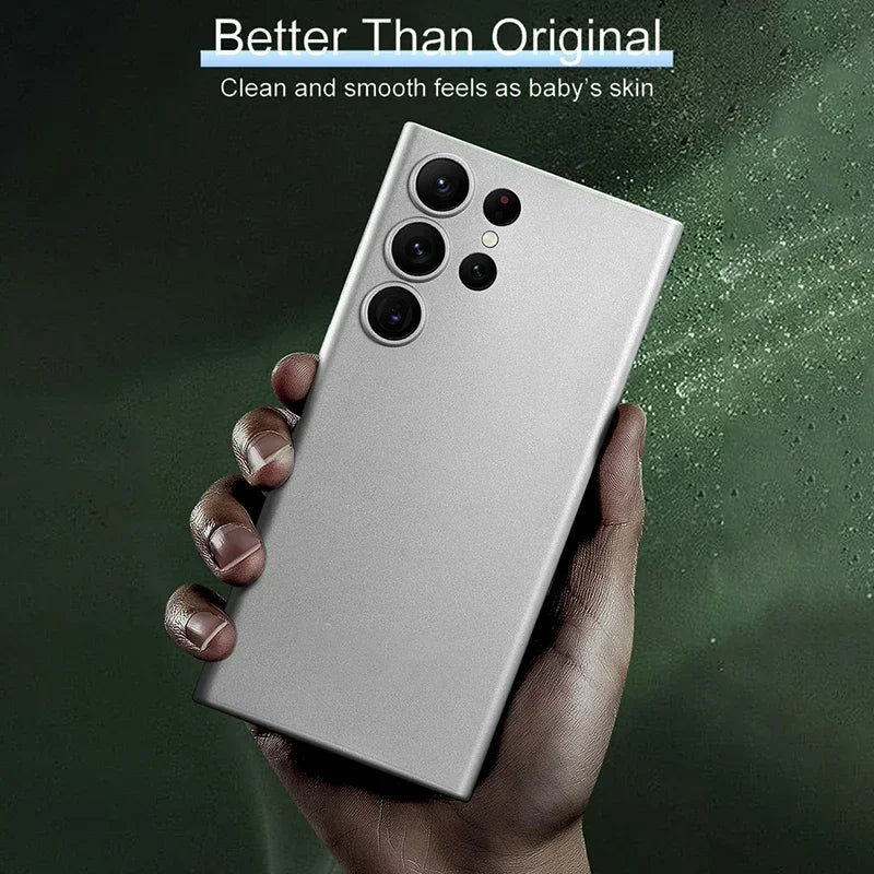 UltraThin 0.3mm Clear Shockproof Galaxy Case Matte Frosted - Smarsty