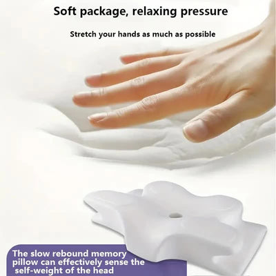 Butterfly Shaped Memory Foam Neck Pillow for Pain Relief - Smarsty