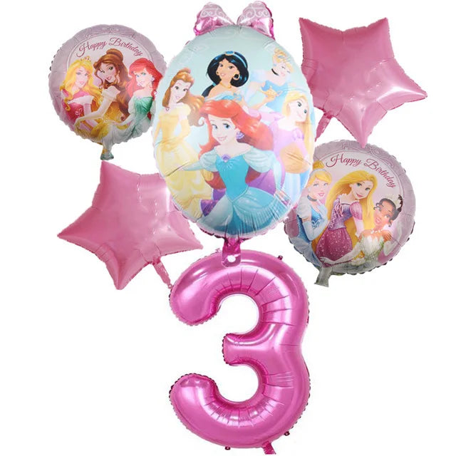 Princess Birthday Party Decorations Set for Kids - Smarsty