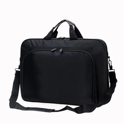 Nylon Laptop Bag 15.6 Inch Portable Unisex Shoulder Bag