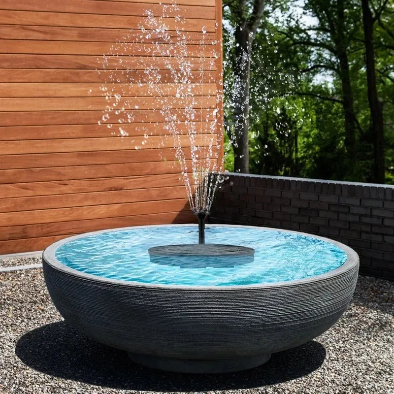 Solar Powered Fountain for Outdoor Garden Decoration - Smarsty