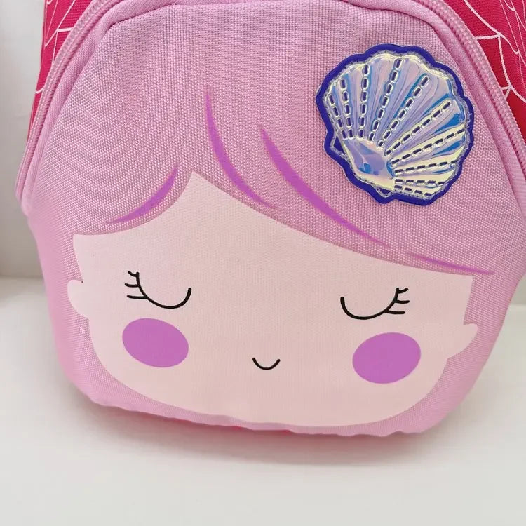 Princess Sequin Toddler Backpack Mermaid Fishtail Kids - Smarsty