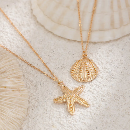 Charming Double Layer Sea Starfish Belly Chain Jewelry - Smarsty