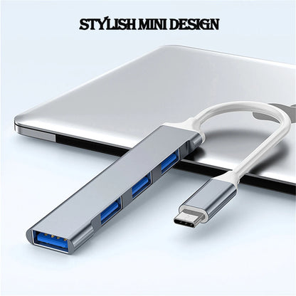 4 Port USB 3.0 Hub Ultra High Speed 5Gbps Transfer
