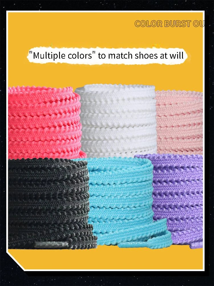 1Pair Shoe Laces New Casual Sneakers tennis Flat Shoelaces Fashion Rope Shoelace for Shoes 120/140/160CM Shoes Accessories - Smarsty