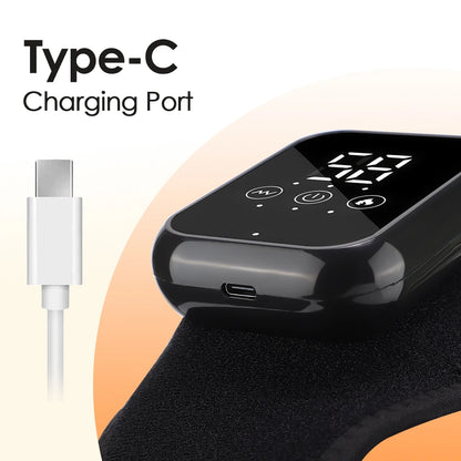 Portable Electric Foot and Hand Massager with Heat and Vibration - Smarsty