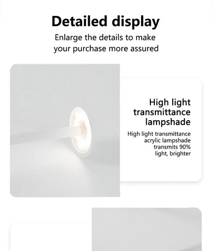 Rechargeable LED Touch Sensor Table Lamp with Dimming - Smarsty