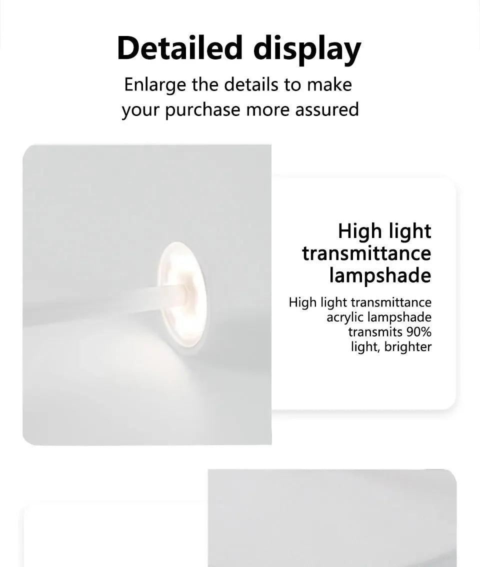 Rechargeable LED Touch Sensor Table Lamp with Dimming - Smarsty