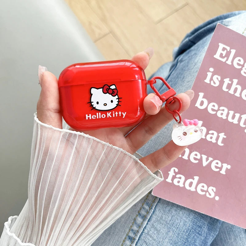 Cute Hello Kitty Earphone Case For AirPods Pro - Smarsty
