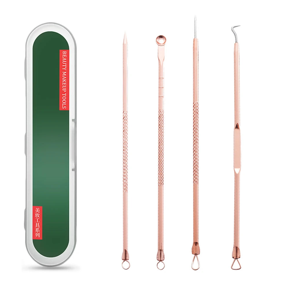 4PCS Acne Remover Tool Set for Clear Skin - Smarsty