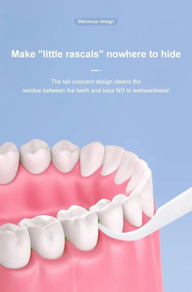 Disposable Dental Floss Sticks for Easy Oral Care - Smarsty