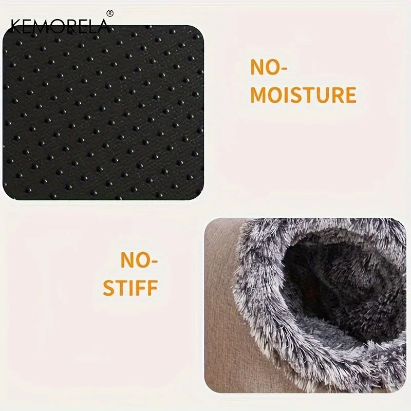 KEMORELA Portable Cat Bed With Warm Thick Design - Smarsty