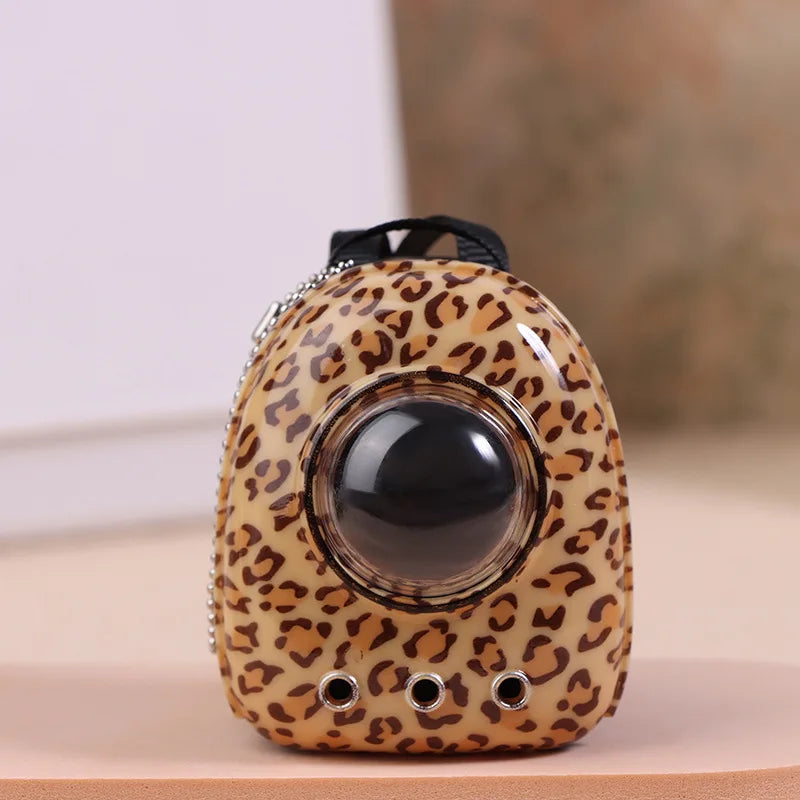 Labubu Doll Canvas Backpack Simulation Pet Bag for 15/17cm Dolls Cute Doll Accessories by Smarsty