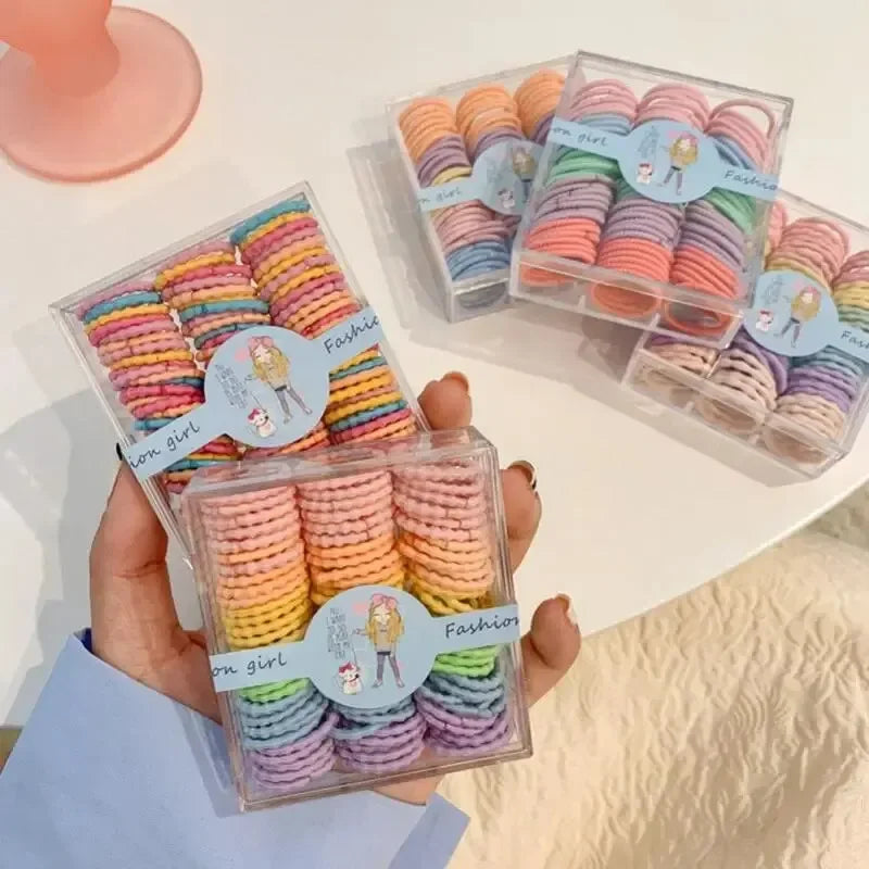 10PCS High Elasticity Hair Ring Set for Durable Ponytails - Smarsty