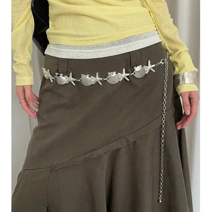 Bohemian Butterfly Tassel Waist Chain Adjustable Belt - Smarsty