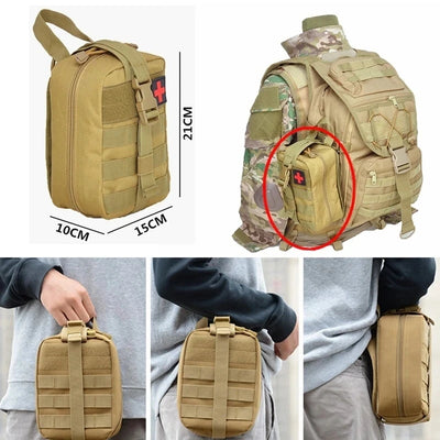 Tactical First Aid Kit Medical Kit Emergency Outdoor Camping Emergency Survival Tool Military Storage Bag Storage Bag by Smarsty