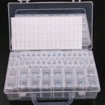 5D DIY Diamond Painting Tools Accessories Storage Box Container Diamond Embroidery Accessories Drill Box Mosaic Container Case - Smarsty