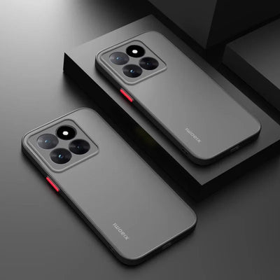 Shockproof Armor Phone Case 14 Pro Matte Durable Shield - Smarsty