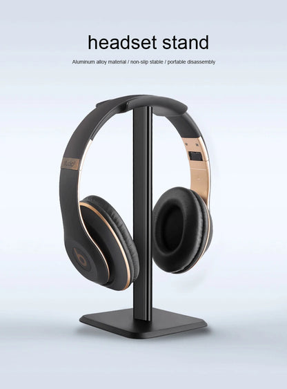 Universal Aluminium Headset Stand with Flexible Design - Smarsty