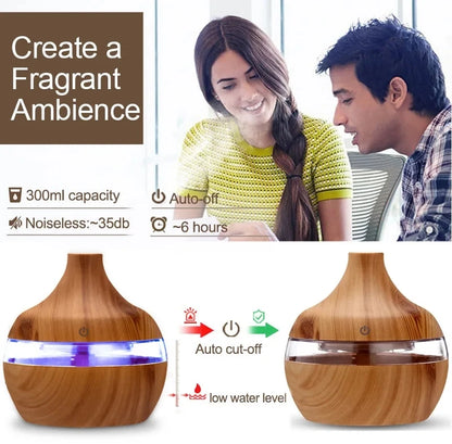 Electric Aroma Humidifier for Home Essential Oil Diffusion - Smarsty