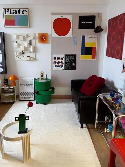 Wall-mounted Storage Rack with Hooks for Office, Kitchen and Workshop Children's Room Organizer with Adjustable Shelves by Smarsty