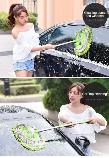 Super Absorbent Car Wash Brush With Telescoping Handle - Smarsty