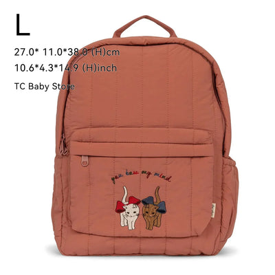 Cotton Kids Backpack For School Unisex Lightweight Comfort - Smarsty