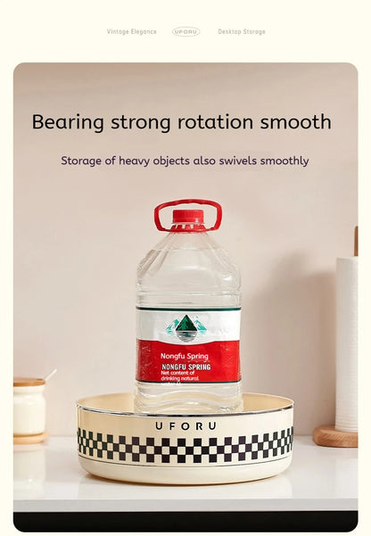 Multifunctional Adjustable Kitchen Rack, Large Capacity Condiment Box Storage , Plastic Material Tabletop Fruit Platter