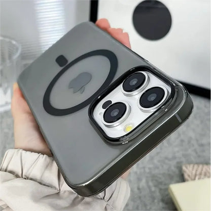Ultra Thin MagSafe Transparent Case For IPhone - Smarsty
