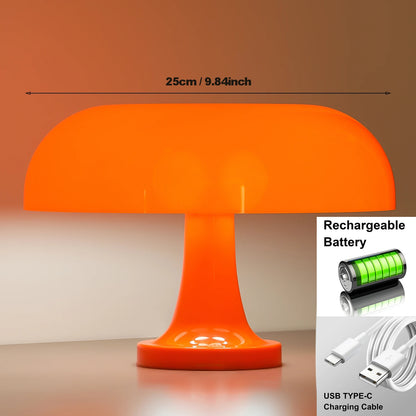 Minimalist Mushroom Table Lamp for Modern Bedrooms - Smarsty