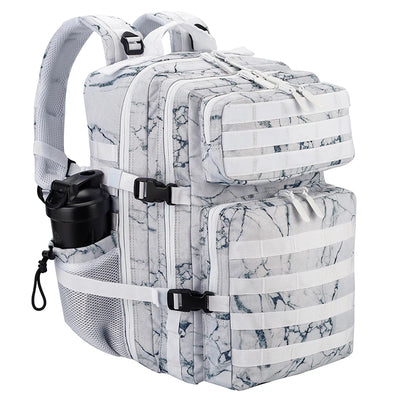 LHI 45L/35L/25L Tactical Backpack for Men and Women Waterproof Athlete Gym Outdoor Bag Travel Hiking Rucksack with Bottle Holder - Smarsty