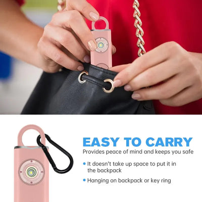 He Original Personal Safety Siren for Women - 130dB Siren, Strobe & Key Chain 3 Pop Colors AF2004 Anti Robbery Call for Help by Smarsty