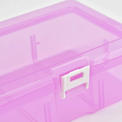 Transparent Plastic Storage Boxes for Jewelry and Crafts - Smarsty