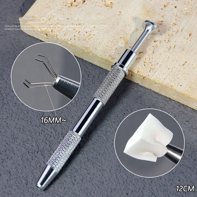 50Pcs Nail Art Sponge Set with Grab Pen - Smarsty