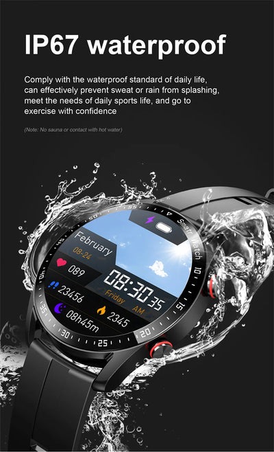 Bluetooth Call Smart Watch for Men with Health Tracking - Smarsty