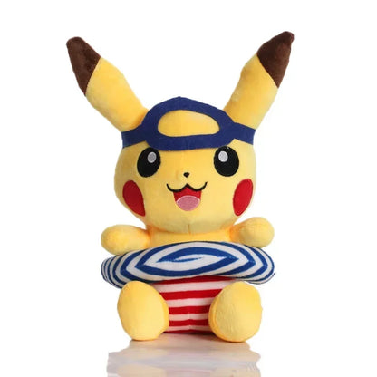 Pokemon Pikachu Pichu Charmander Bulbasaur Squirtle Psyduck Eevee Plush Soft Stuffed Animals Peluche Plushie Toy Small Doll