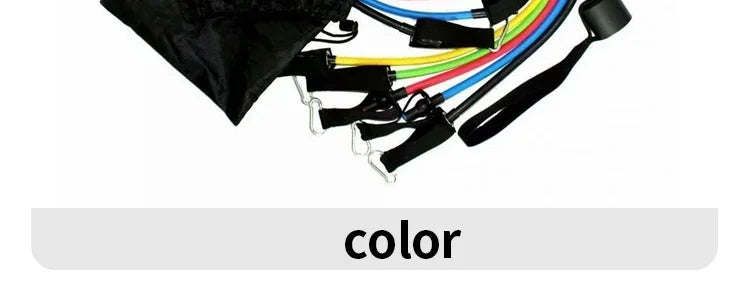 11 Piece Set Of Muscle Training Straps, Multifunctional Fitness Tension Strap, Fitness Tension Training Harness, Elastic Rope
