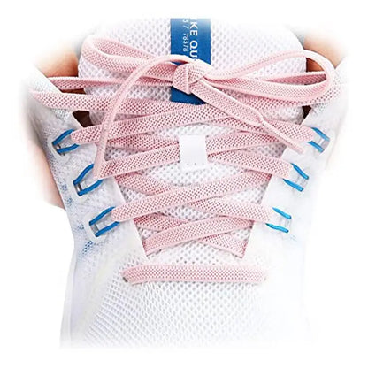 Classic Elastic Shoelaces Flat Sneakers Shoe Laces 7mm Width Shoelace for Kids Adults Shoe Lace Accessories Shoestring Fashion - Smarsty