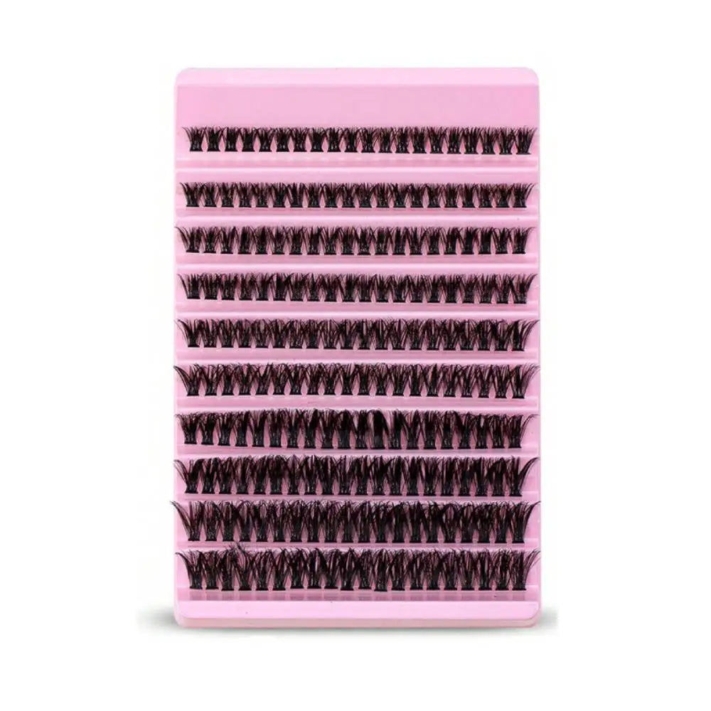 DIY Eyelash Extension Kit with 200 Individual Clusters - Smarsty