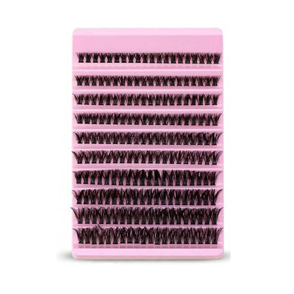DIY Eyelash Extension Kit with 200 Individual Clusters - Smarsty